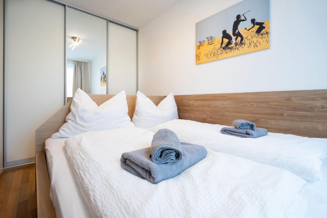 Donaufeld Living - Modernes Und Helles Apartment Wien Eksteriør billede