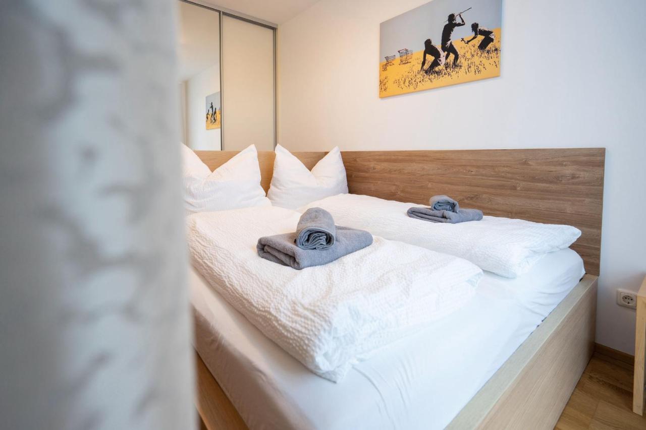 Donaufeld Living - Modernes Und Helles Apartment Wien Eksteriør billede