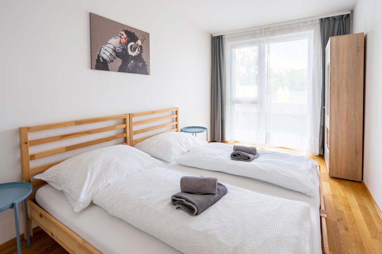 Donaufeld Living - Modernes Und Helles Apartment Wien Eksteriør billede
