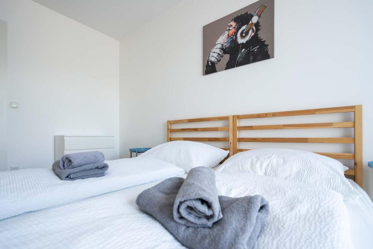 Donaufeld Living - Modernes Und Helles Apartment Wien Eksteriør billede