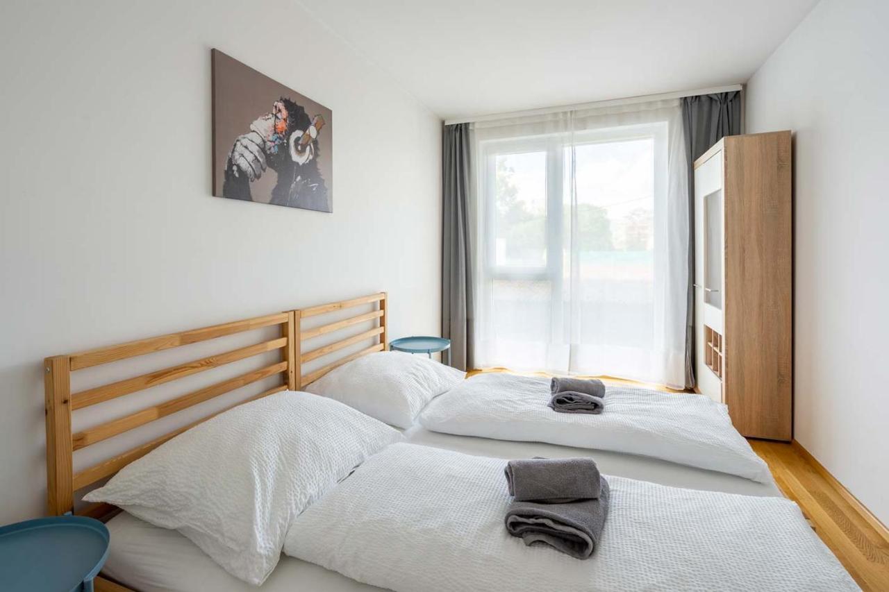 Donaufeld Living - Modernes Und Helles Apartment Wien Eksteriør billede