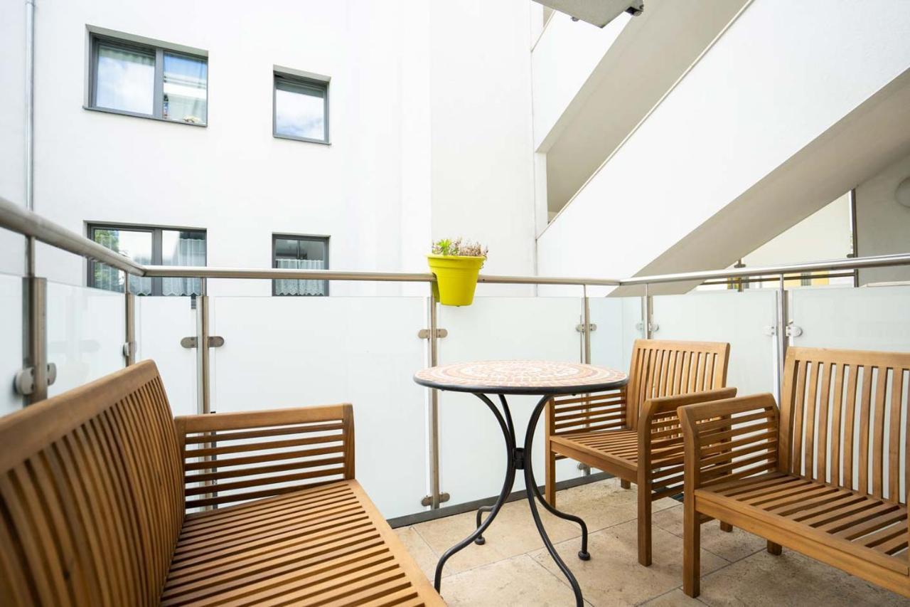 Donaufeld Living - Modernes Und Helles Apartment Wien Eksteriør billede